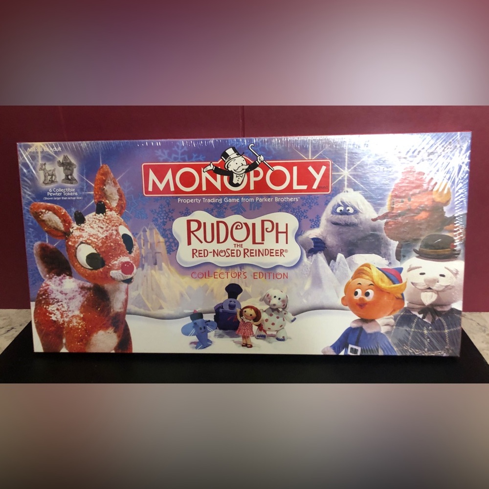 Monopoly Rudolph the Red-Nosed Reindeer Collector's Edition Board (Sealed)
